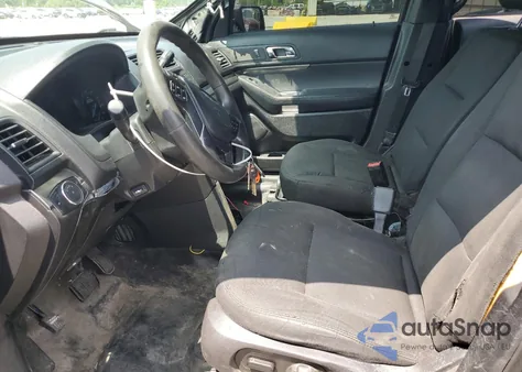 2017 Ford Explorer Police Interceptor из США, поврежденный, VIN 1FM5K8AT2HGD93067